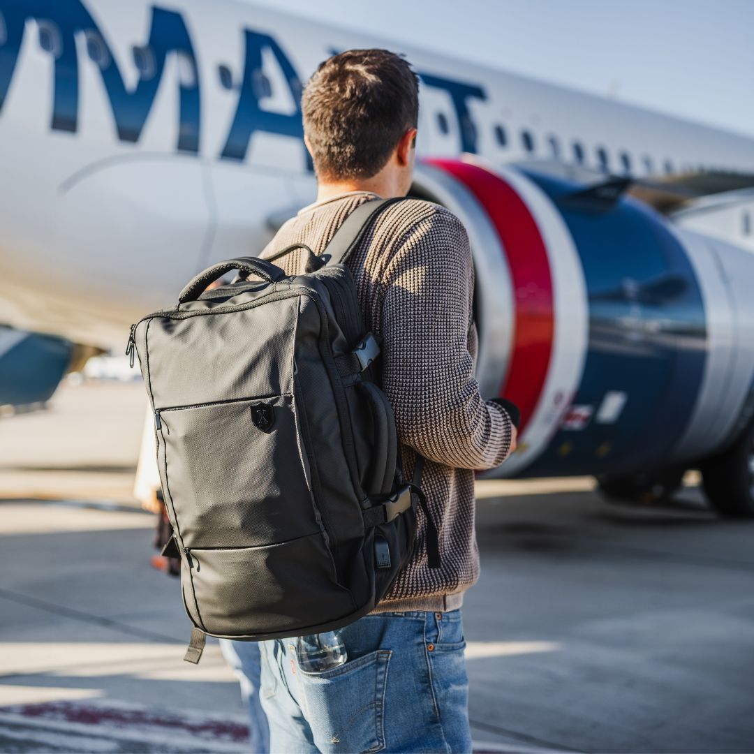 Mochila de viaje grand travel backpack negra Xclusive