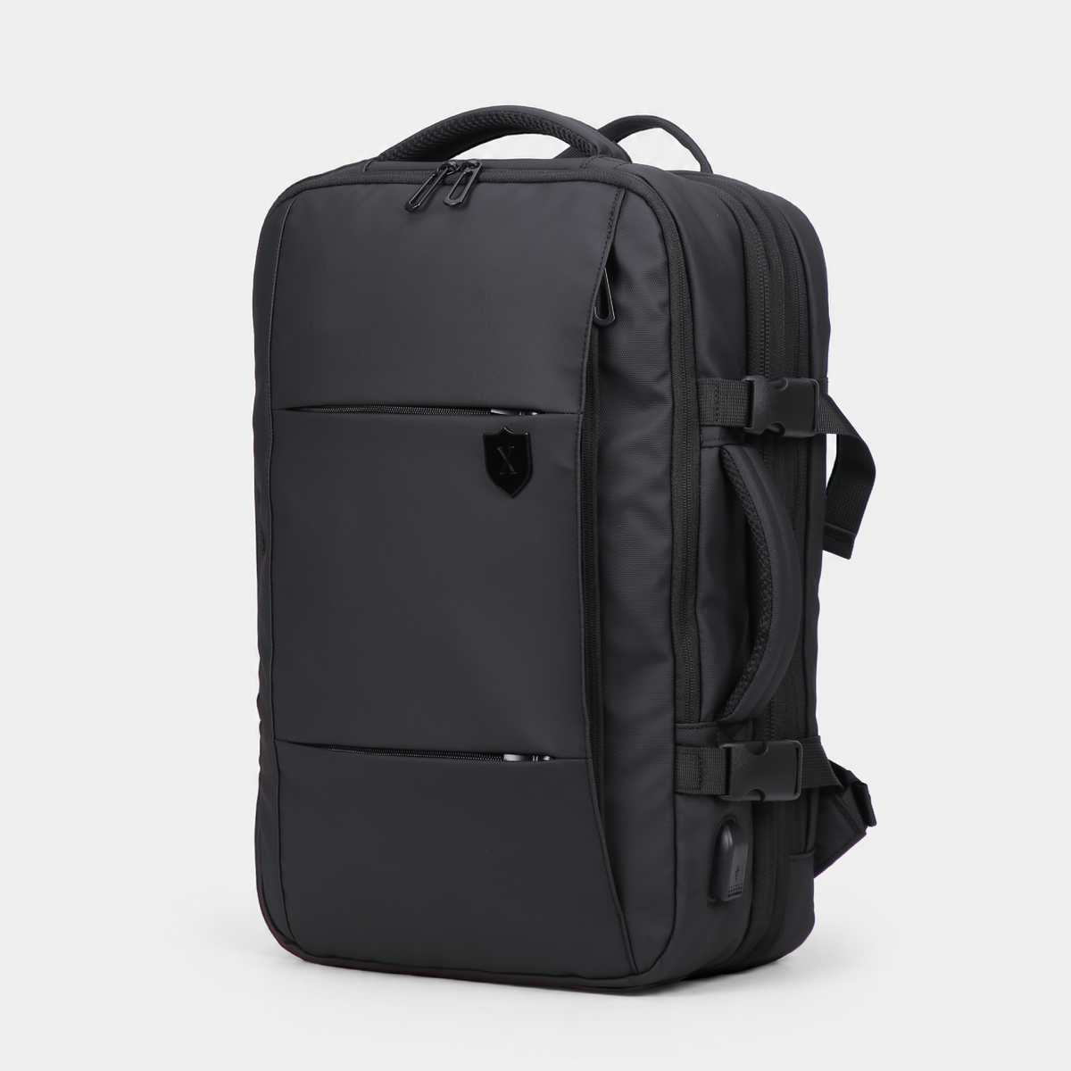 Mochila de viaje grand travel backpack negra Xclusive
